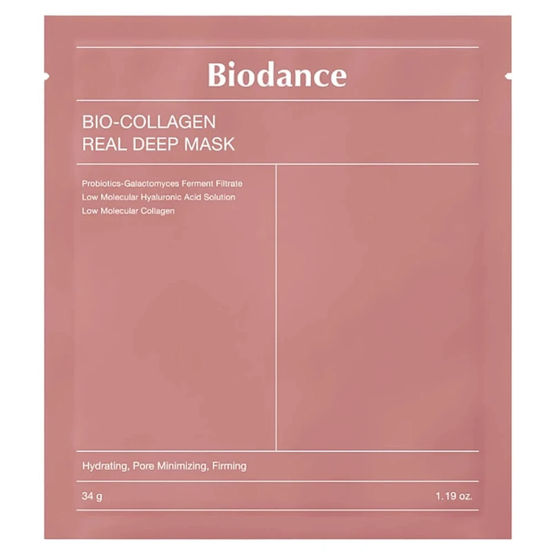 ماسک کلاژن بایودنس طرح جدید بسته 4 تایی ماسک ورقه ای کلاژن بایودنس Biodance بسته 4 عددی (طرح جدید اصل) - تصویر 1